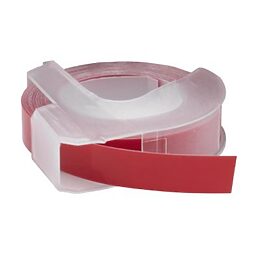 DYMO 3D tape 9mm rød