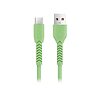 Maxlife MXUC-04 Micro USB Kabel 3A - 1m USB-A/microUSB - Grøn