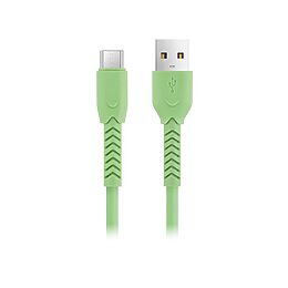 Maxlife MXUC-04 Micro USB Kabel 3A - 1m USB-A/microUSB - Grøn