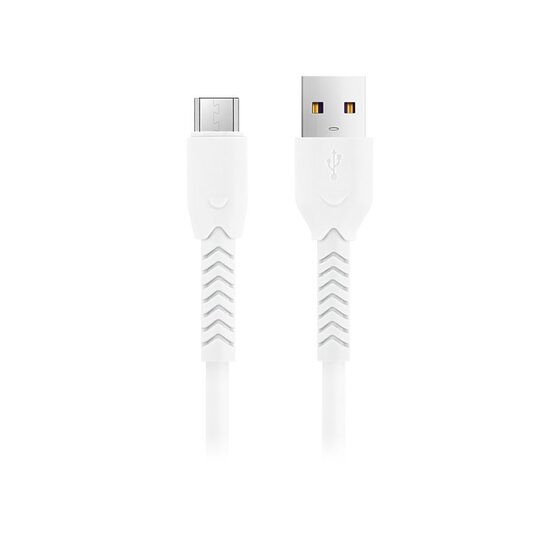 Maxlife MXUC-04 Micro USB Kabel 3A - 1m USB-A/microUSB - Hvid