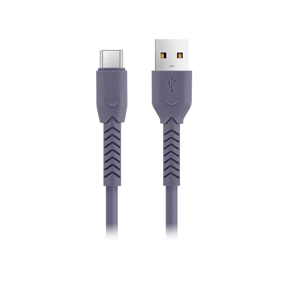Maxlife MXUC-04 Micro USB Kabel 3A - 1m USB-A/microUSB - Lilla
