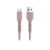 Maxlife MXUC-04 Micro USB Kabel 3A - 1m USB-A/microUSB - Pink