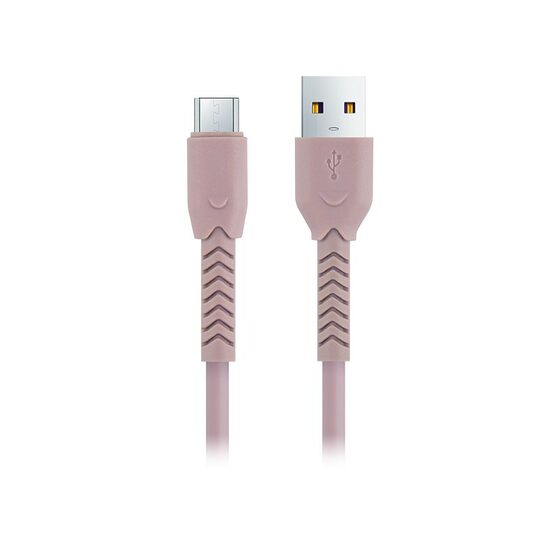 Maxlife MXUC-04 Micro USB Kabel 3A - 1m USB-A/microUSB - Pink