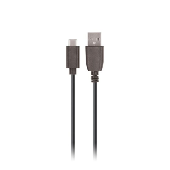 Maxlife USB-C Kabel 2A - 1m USB-A/USB-C - Sort