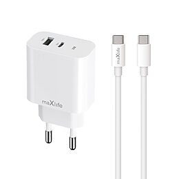 maXlife bundle 20W PD USBUSB C lader USB C kabel 1