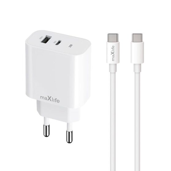 maXlife bundle 20W PD USBUSB C lader USB C kabel 1